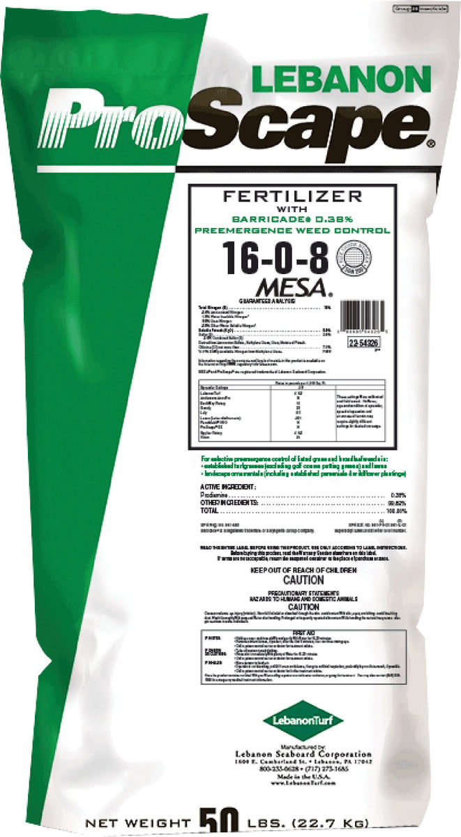 ProScape 16-0-8 38% MESA .43 Allectus – Fanelli's Landscape Supply