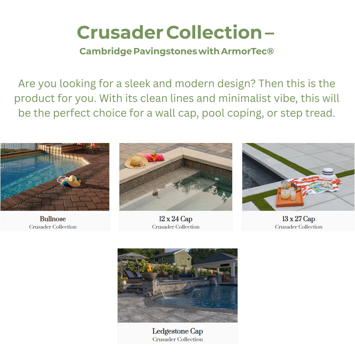 Cambridge Crusader pavingstone design ideas