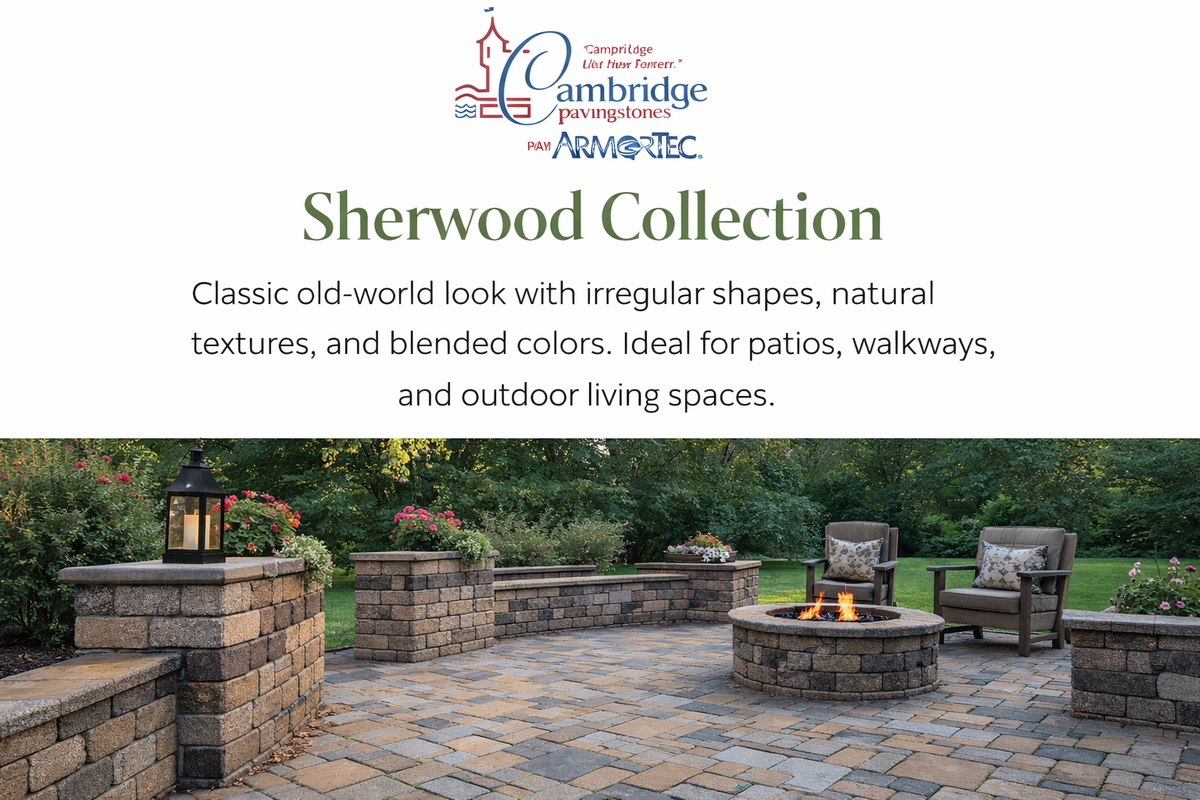 Cambridge Sherwood Collection pavingstones