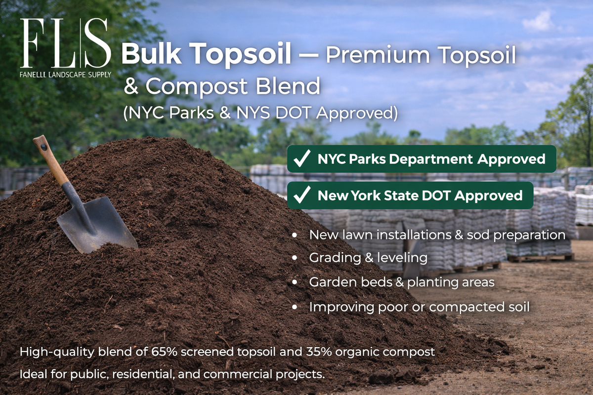 Bulk Topsoil – Fanelli's Landscape Supply
