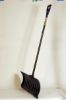 26" x 11" Poly Navy Blue Snow Push Shovel with 58" Length