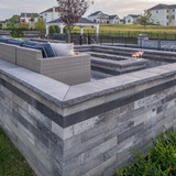 Olde English Non-Tumbled Wall 4 x 8 x 20 retaining wall
