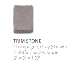 Trim Stones