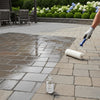 Seal King paver sealer wet look vs natural finish comparison on patio surface