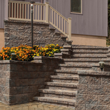 Sigma 6 Classic Split Face Cambridge wall stone for retaining walls seating walls and outdoor living features