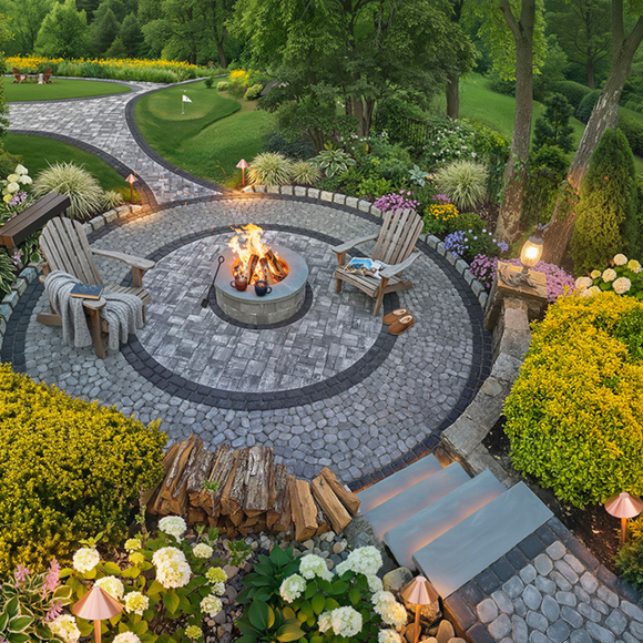 Cambridge Sherwood decorative River Rock pavingstones