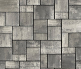 Crusader Ledgestone Permeable Smooth 3-Pc Design Kit Pavingstones with ArmorTec