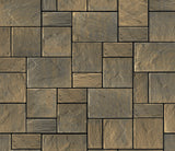 Crusader Ledgestone Permeable 3-Pc Design Kit Pavingstones with ArmorTec