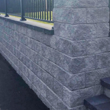 Sigma 8 Plus Corner Split Face Cambridge wall system corner unit for retaining walls and outdoor designs