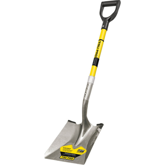 Truper Tru Pro 30 In. Fiberglass D-Handle Square Point Shovel