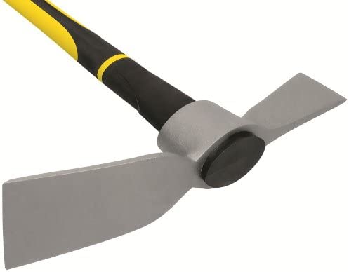 Truper 31638 Cutter Mattock - 5 Lb Steelhead with 36-Inch Fiberglass Handle