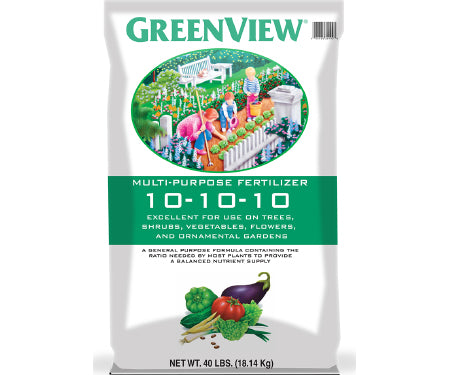 GreenView Multi-Purpose Fertilizer - 10-10-10 (4,000 sq. ft.)