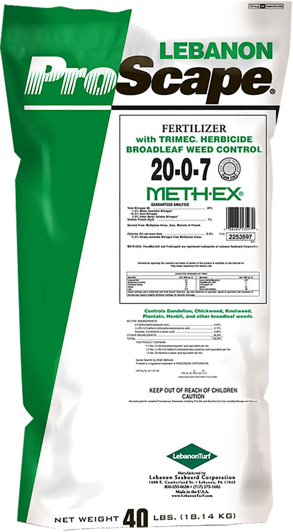 prosulfocarb herbicide ProScape 20-0-7 25% Meth-Ex Trimec