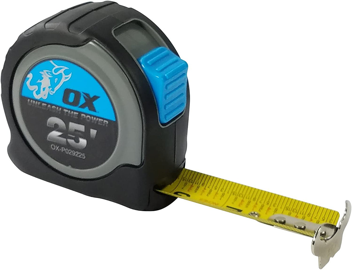 OX Tools 25 foot tape measure
