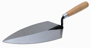 Marshalltown 10 X 5 Brick Trowel - Philadelphia Pattern w/Wood Handle