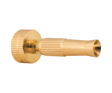 brass garden spray nozzle Melnor Metal Twist Nozzle - Brass