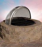 Pre-Packaged Pyzique Round Barbeque & Fire Pit Kit
