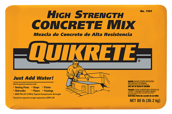 Quikrete Concrete Mix 80 lb